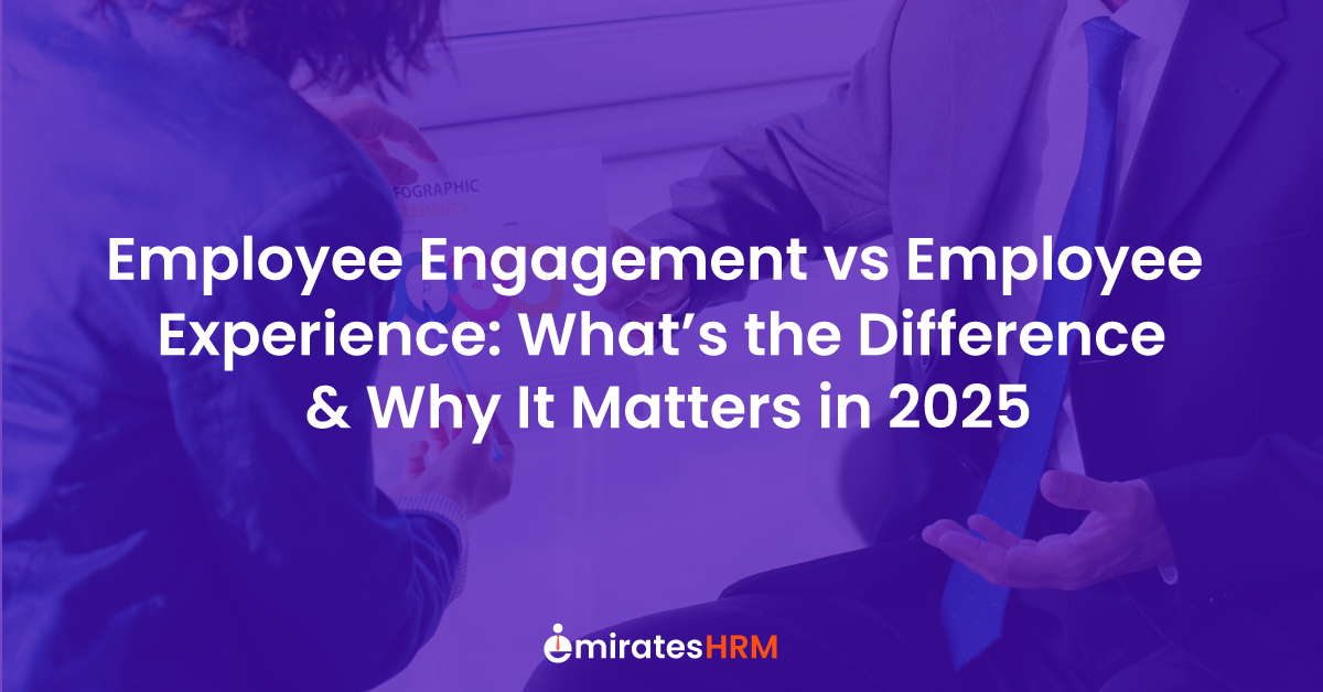 Employee Engagement vs Employee Experience: What’s the Difference &amp; Why It Matters in 2025