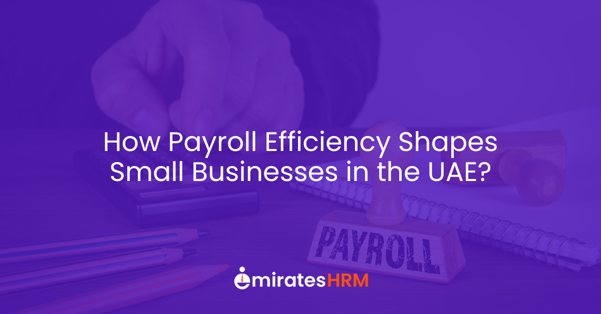 How Payroll Efficiency Shapes Small Businesses in the UAE?
