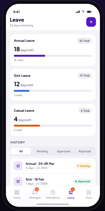 Leave