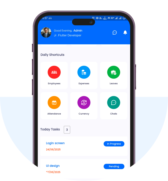 Recruitment Management Live Interface Screenshot