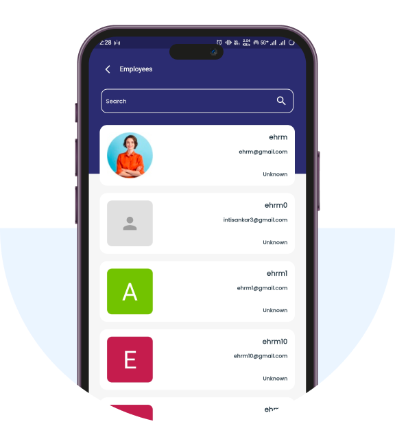 Employee Database Management Live Interface Screenshot